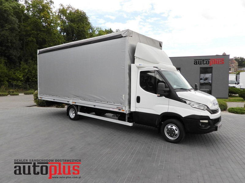 Iveco DAILY 50C15 PLANDEKA 12 PALET TEMPOMAT BLIŹNIACZE KOŁA KLIMATYZA - Dostavno vozilo sa ceradom: slika 1 Iveco DAILY 50C15 PLANDEKA 12 PALET TEMPOMAT BLIŹNIACZE KOŁA KLIMATYZA - Dostavno vozilo sa ceradom: slika 1