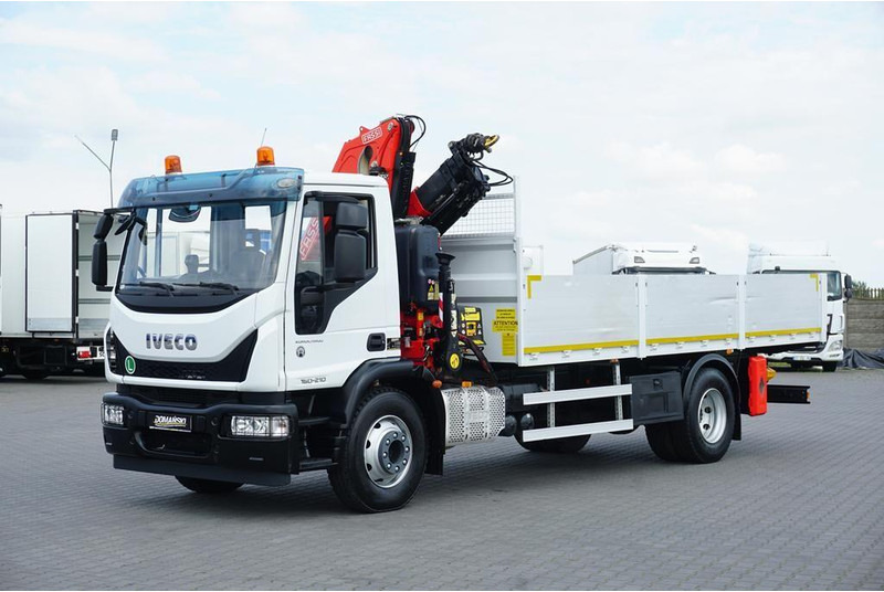 Iveco EUROCARGO / 160-21 / SKRZYNIOWY + HDS / FASSI F110 / ROTATOR / P - Kamion sa tovarnim sandukom, Kamion sa dizalicom: slika 2 Iveco EUROCARGO / 160-21 / SKRZYNIOWY + HDS / FASSI F110 / ROTATOR / P - Kamion sa tovarnim sandukom, Kamion sa dizalicom: slika 2