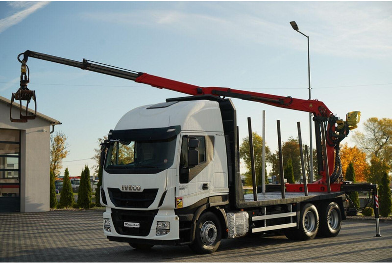 Iveco STRALIS 560 / 6X4 / DO DREWNA / DO DRZEWA / DO LASU / HDS PALFIN - Šticar, Kamion sa dizalicom: slika 2 Iveco STRALIS 560 / 6X4 / DO DREWNA / DO DRZEWA / DO LASU / HDS PALFIN - Šticar, Kamion sa dizalicom: slika 2