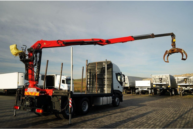 Iveco STRALIS 560 / 6X4 / DO DREWNA / DO DRZEWA / DO LASU / HDS PALFIN - Šticar, Kamion sa dizalicom: slika 5 Iveco STRALIS 560 / 6X4 / DO DREWNA / DO DRZEWA / DO LASU / HDS PALFIN - Šticar, Kamion sa dizalicom: slika 5
