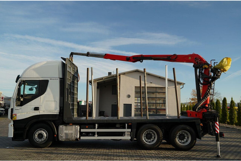 Iveco STRALIS 560 / 6X4 / DO DREWNA / DO DRZEWA / DO LASU / HDS PALFIN - Šticar, Kamion sa dizalicom: slika 3 Iveco STRALIS 560 / 6X4 / DO DREWNA / DO DRZEWA / DO LASU / HDS PALFIN - Šticar, Kamion sa dizalicom: slika 3