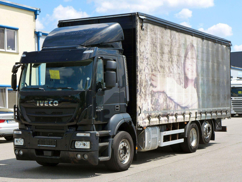 Iveco Stralis 400 TÜV*Euro6*AHK*Lenk/Lift*Klima*Edscha - Kamion sa zatvorenim sandukom: slika 2 Iveco Stralis 400 TÜV*Euro6*AHK*Lenk/Lift*Klima*Edscha - Kamion sa zatvorenim sandukom: slika 2