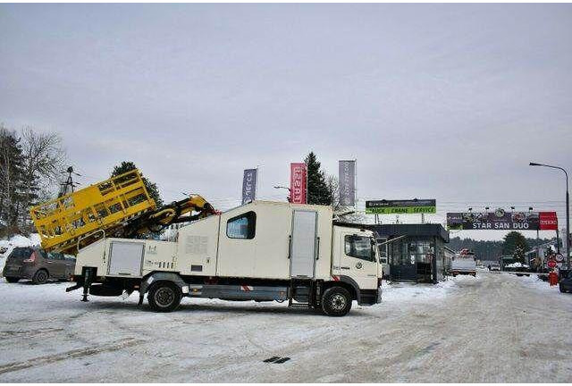 Mercedes-Benz ATEGO 1323 PK 8000T RAIL Platform - Kamion, Kamion sa dizalicom: slika 4 Mercedes-Benz ATEGO 1323 PK 8000T RAIL Platform - Kamion, Kamion sa dizalicom: slika 4