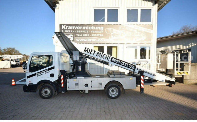 Nissan NT400 Cabstar Klaas Theo Emelőkosaras 25m - Kamion, Kamion sa dizalicom: slika 2 Nissan NT400 Cabstar Klaas Theo Emelőkosaras 25m - Kamion, Kamion sa dizalicom: slika 2