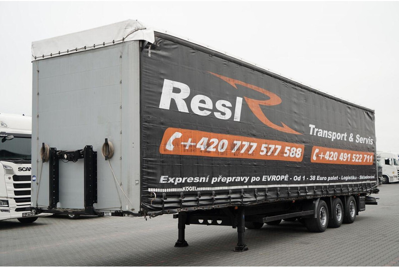 Kögel FIRANKA / MEGA / OŚ PODNOSZONA / OSIE SAF / DACH PODNOSZONY / LO - Poluprikolica sa ceradom: slika 3 Kögel FIRANKA / MEGA / OŚ PODNOSZONA / OSIE SAF / DACH PODNOSZONY / LO - Poluprikolica sa ceradom: slika 3