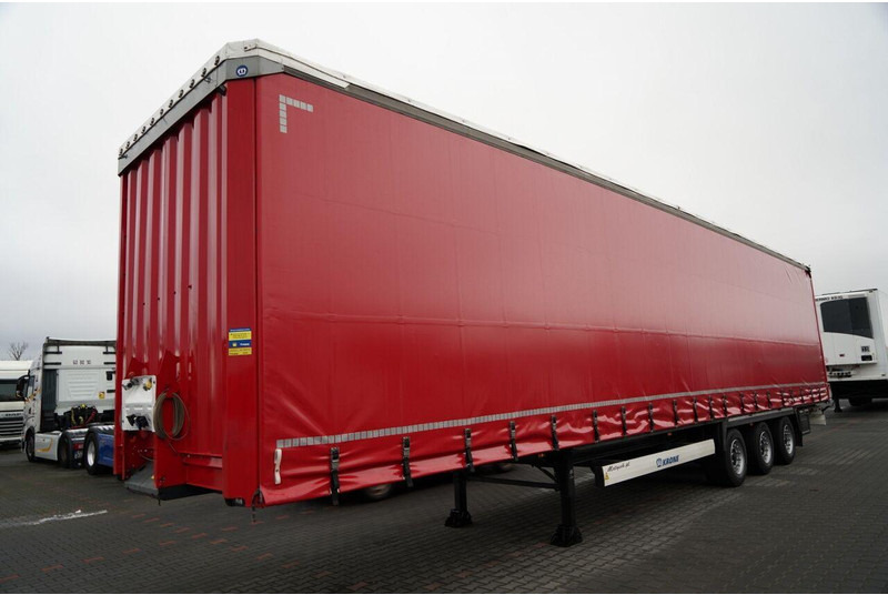 Krone FIRANKA / MEGA / OŚ PODNOSZONA / LOW DECK / - Poluprikolica sa ceradom: slika 2 Krone FIRANKA / MEGA / OŚ PODNOSZONA / LOW DECK / - Poluprikolica sa ceradom: slika 2