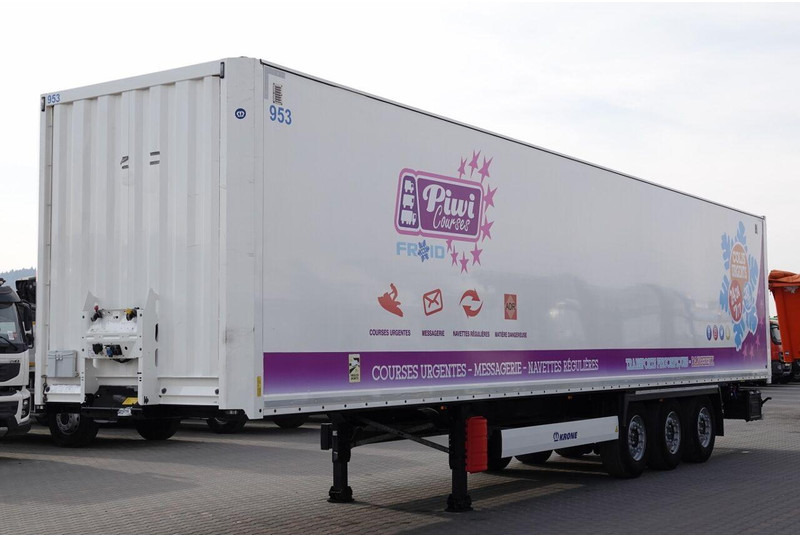 Krone KONTENER / KOFFER / 2021 ROK / OS PODNOSZONA - Poluprikolica sa zatvorenim sandukom: slika 2 Krone KONTENER / KOFFER / 2021 ROK / OS PODNOSZONA - Poluprikolica sa zatvorenim sandukom: slika 2