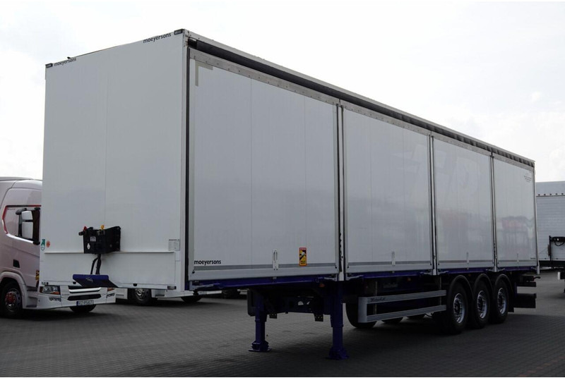 Lecitrailer KONTENER / KOFFER / OTWIERANE BOKI / MOCNA PODŁOGA SZYNA DESKA - Poluprikolica sa zatvorenim sandukom: slika 4 Lecitrailer KONTENER / KOFFER / OTWIERANE BOKI / MOCNA PODŁOGA SZYNA DESKA - Poluprikolica sa zatvorenim sandukom: slika 4