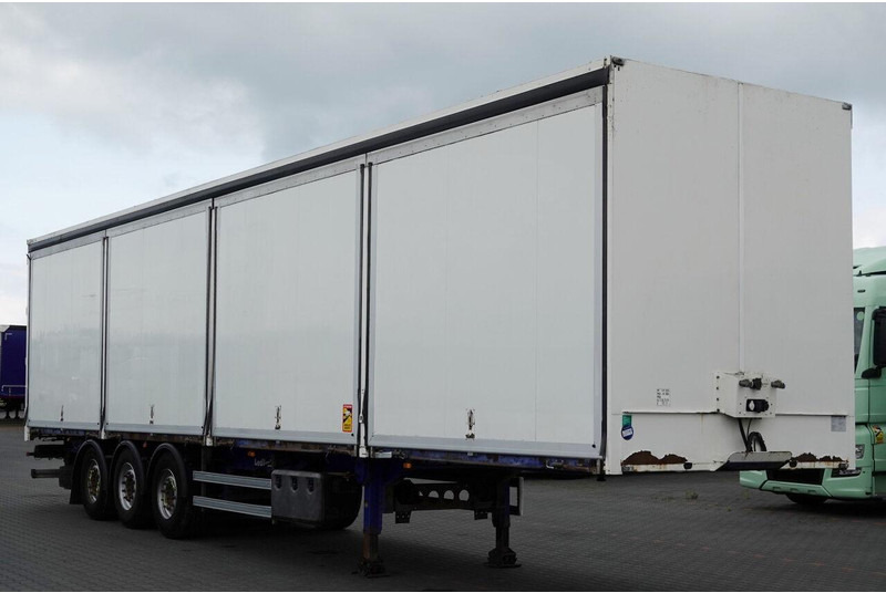 Lecitrailer KONTENER / KOFFER / OTWIERANE BOKI / MOCNA PODŁOGA SZYNA DESKA - Poluprikolica sa zatvorenim sandukom: slika 1 Lecitrailer KONTENER / KOFFER / OTWIERANE BOKI / MOCNA PODŁOGA SZYNA DESKA - Poluprikolica sa zatvorenim sandukom: slika 1