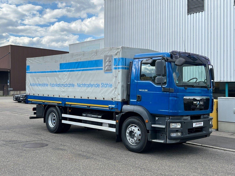 MAN 18.290 Pritsche 6,1m Klima Edscha AHK Autom. - Kamion sa tovarnim sandukom: slika 1 MAN 18.290 Pritsche 6,1m Klima Edscha AHK Autom. - Kamion sa tovarnim sandukom: slika 1