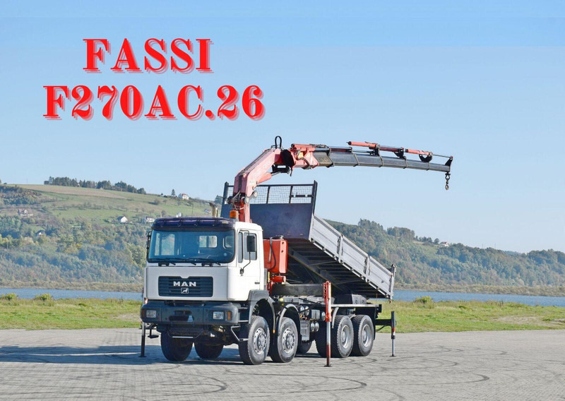 MAN 41.460 *FASSI F270AC.26 * 8x8 ! TOPZUSTAND - Istovarivač, Kamion sa dizalicom: slika 1 MAN 41.460 *FASSI F270AC.26 * 8x8 ! TOPZUSTAND - Istovarivač, Kamion sa dizalicom: slika 1