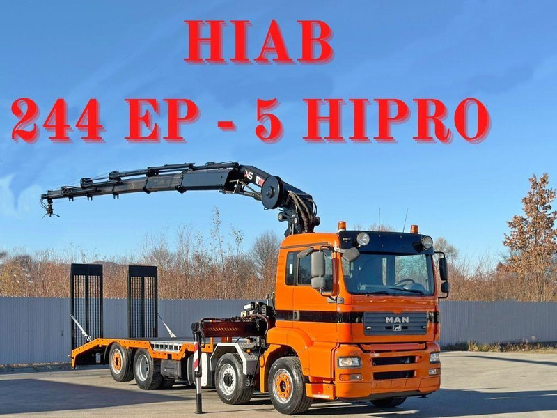 MAN MAN TGA 35.480 / HIAB 244 EP - 5 HIPRO - Kamion sa tovarnim sandukom, Kamion sa dizalicom: slika 1 MAN MAN TGA 35.480 / HIAB 244 EP - 5 HIPRO - Kamion sa tovarnim sandukom, Kamion sa dizalicom: slika 1