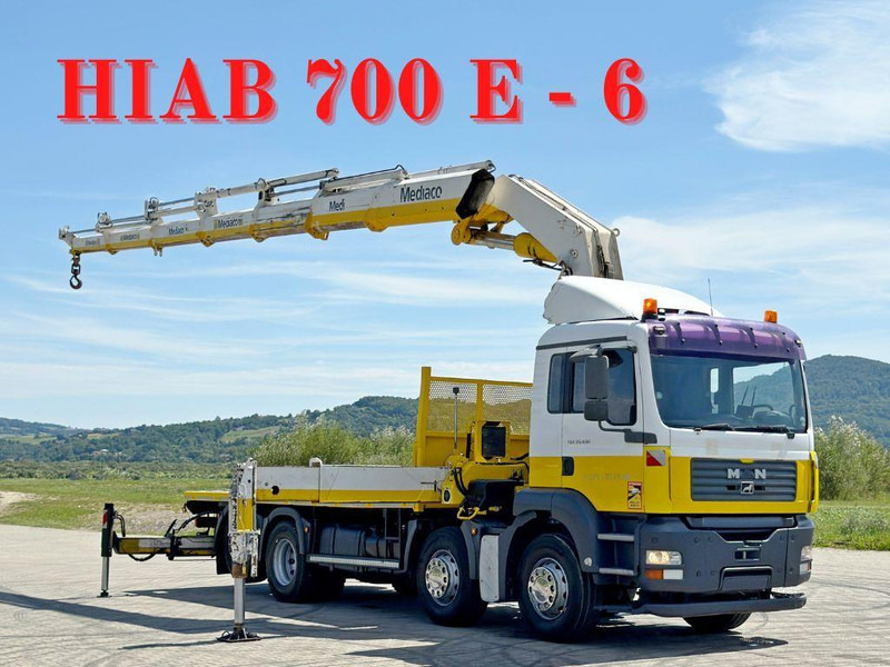MAN TGA 35.430 * HIAB 700 E - 6 + FUNK* TOPZUSTAND - Kamion sa tovarnim sandukom, Kamion sa dizalicom: slika 1 MAN TGA 35.430 * HIAB 700 E - 6 + FUNK* TOPZUSTAND - Kamion sa tovarnim sandukom, Kamion sa dizalicom: slika 1