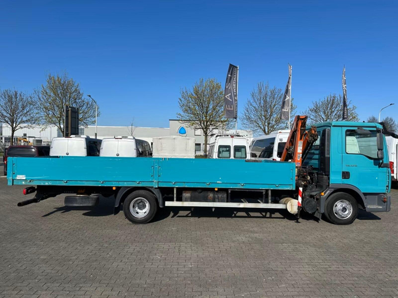 MAN TGL 8.210 - Flatbed truck + crane - Kamion sa tovarnim sandukom, Kamion sa dizalicom: slika 5 MAN TGL 8.210 - Flatbed truck + crane - Kamion sa tovarnim sandukom, Kamion sa dizalicom: slika 5