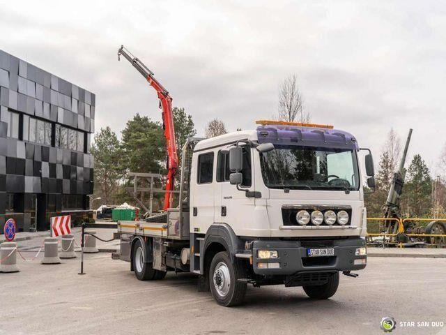 MAN TGM 13.290 4x4 FASSI F40B22 Crane Camper DOKA - Kamion sa tovarnim sandukom, Kamion sa dizalicom: slika 5 MAN TGM 13.290 4x4 FASSI F40B22 Crane Camper DOKA - Kamion sa tovarnim sandukom, Kamion sa dizalicom: slika 5