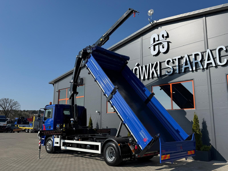 MAN TGM TGL 15.250 / E6 / wywrotka 3-S + HMF żuraw z pilotem / H - Istovarivač, Kamion sa dizalicom: slika 3 MAN TGM TGL 15.250 / E6 / wywrotka 3-S + HMF żuraw z pilotem / H - Istovarivač, Kamion sa dizalicom: slika 3