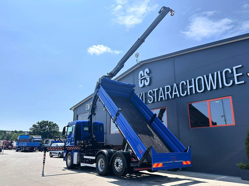 MAN TGM TGS TGX 26.360 // E5 // 6x2 6x4 // WYWROTKA 3-S // HMF 1420 - Istovarivač, Kamion sa dizalicom: slika 3 MAN TGM TGS TGX 26.360 // E5 // 6x2 6x4 // WYWROTKA 3-S // HMF 1420 - Istovarivač, Kamion sa dizalicom: slika 3