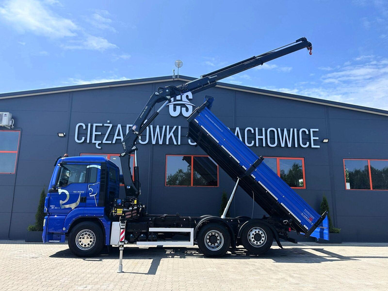 MAN TGM TGS TGX 26.360 // E5 // 6x2 6x4 // WYWROTKA 3-S // HMF 1420 - Istovarivač, Kamion sa dizalicom: slika 2 MAN TGM TGS TGX 26.360 // E5 // 6x2 6x4 // WYWROTKA 3-S // HMF 1420 - Istovarivač, Kamion sa dizalicom: slika 2