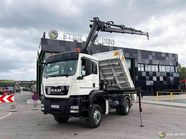 MAN TGS 18.360 4x4 HIAB 144 E-4 Crane Kipper - Istovarivač, Kamion sa dizalicom: slika 1 MAN TGS 18.360 4x4 HIAB 144 E-4 Crane Kipper - Istovarivač, Kamion sa dizalicom: slika 1