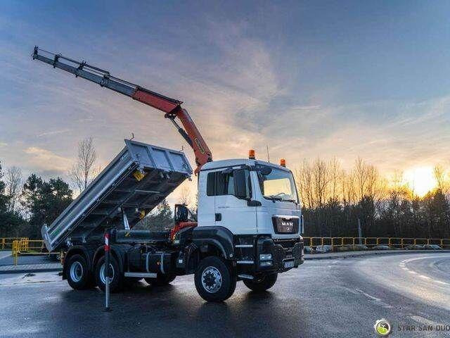 MAN TGS 26.360 6x6 PALFINGER PK 18001 EH Crane Kipe - Istovarivač, Kamion sa dizalicom: slika 4 MAN TGS 26.360 6x6 PALFINGER PK 18001 EH Crane Kipe - Istovarivač, Kamion sa dizalicom: slika 4