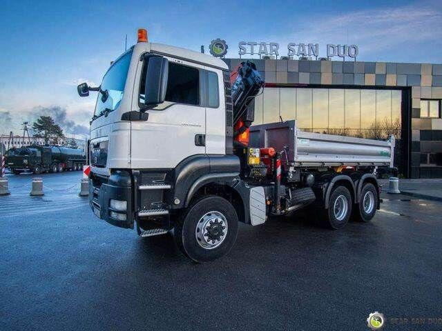 MAN TGS 26.360 6x6 PALFINGER PK 18001 EH Crane Kipe - Istovarivač, Kamion sa dizalicom: slika 2 MAN TGS 26.360 6x6 PALFINGER PK 18001 EH Crane Kipe - Istovarivač, Kamion sa dizalicom: slika 2