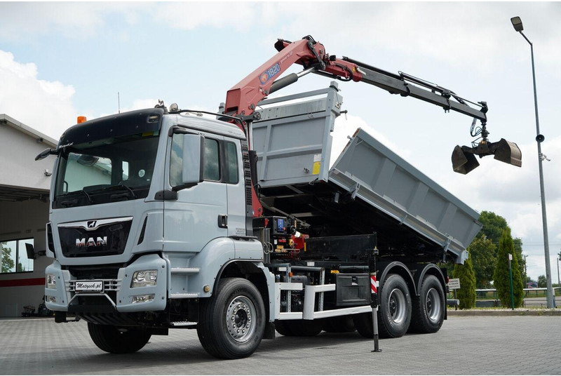 MAN TGS 33.360 / WYWROTKA + HDS - Istovarivač, Kamion sa dizalicom: slika 1 MAN TGS 33.360 / WYWROTKA + HDS - Istovarivač, Kamion sa dizalicom: slika 1