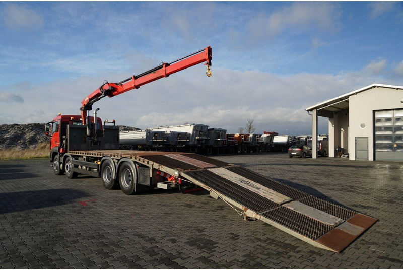 MAN TGS 35.360 / 8x2-4 / LAWETA + HDS HIAB 166 E-2 / 4 OSIOWY / NAJ - Šlep vozilo: slika 3 MAN TGS 35.360 / 8x2-4 / LAWETA + HDS HIAB 166 E-2 / 4 OSIOWY / NAJ - Šlep vozilo: slika 3