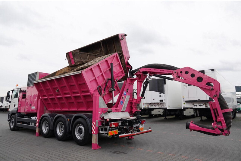 MAN TGS 35.480 / 8X4 / ASENIZACYJNY / ŁADOWARKA PRÓŻNIOWA / WUKO / M - Vakuumska cisterna: slika 4 MAN TGS 35.480 / 8X4 / ASENIZACYJNY / ŁADOWARKA PRÓŻNIOWA / WUKO / M - Vakuumska cisterna: slika 4