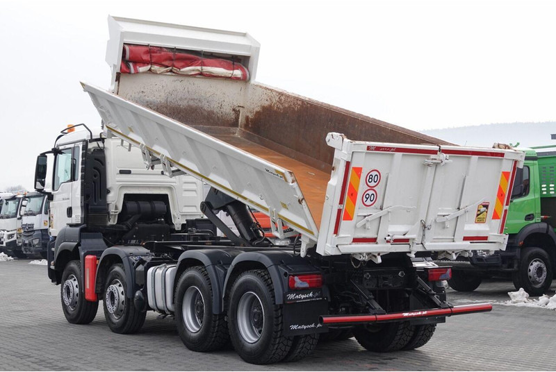 MAN TGS 35.480 / 8x4 / WYWROTKA / BORDMATIC / HYDROBURTA / OPONY 100 - Istovarivač: slika 3 MAN TGS 35.480 / 8x4 / WYWROTKA / BORDMATIC / HYDROBURTA / OPONY 100 - Istovarivač: slika 3