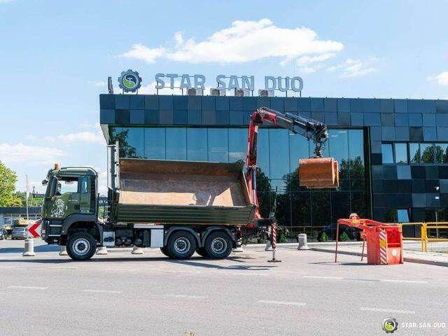 MAN TGS 35.480 PALFINGER PK 20002 HDS Grapple Tippe - Istovarivač, Kamion sa dizalicom: slika 1 MAN TGS 35.480 PALFINGER PK 20002 HDS Grapple Tippe - Istovarivač, Kamion sa dizalicom: slika 1