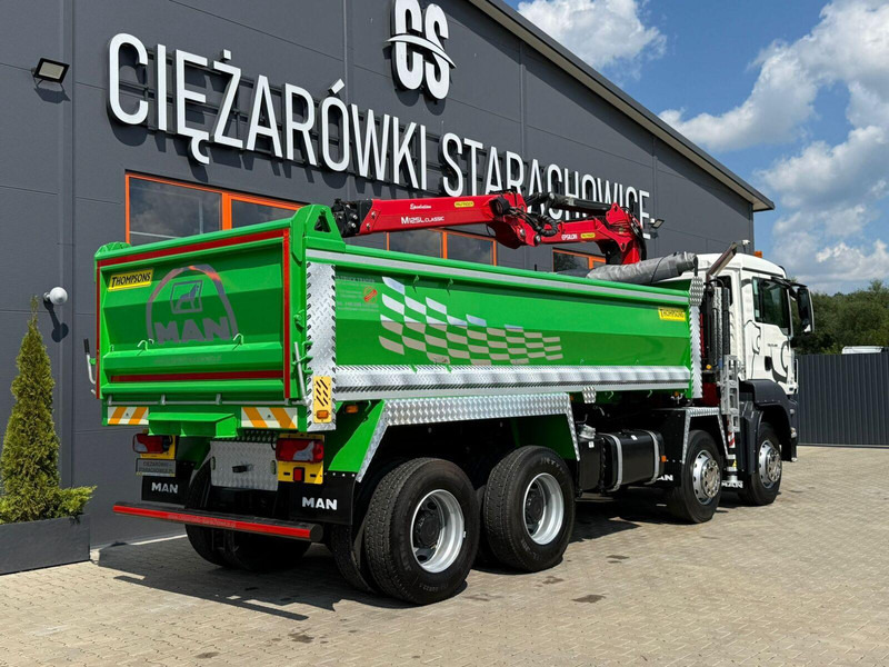 MAN TGS TGX 35.400 // 8x4 // E5 // wywrotka kiper + HDS z czerpakiem - Istovarivač, Kamion sa dizalicom: slika 5 MAN TGS TGX 35.400 // 8x4 // E5 // wywrotka kiper + HDS z czerpakiem - Istovarivač, Kamion sa dizalicom: slika 5