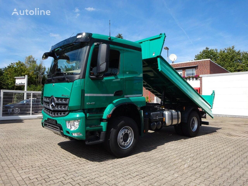 Mercedes-Benz 1843 Arocs 3 way Meiller tipper - Istovarivač: slika 1 Mercedes-Benz 1843 Arocs 3 way Meiller tipper - Istovarivač: slika 1