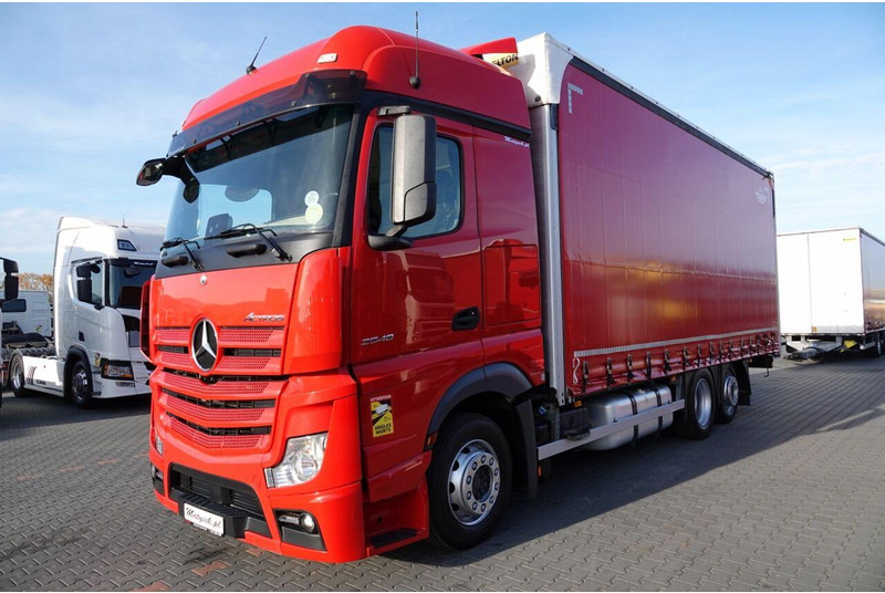 Mercedes-Benz ACTROS 25 480 - Kamion sa ceradom: slika 2 Mercedes-Benz ACTROS 25 480 - Kamion sa ceradom: slika 2