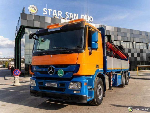 Mercedes-Benz ACTROS 2541 6x2 Palfinger PK 34002 Crane Winch - Kamion sa tovarnim sandukom, Kamion sa dizalicom: slika 4 Mercedes-Benz ACTROS 2541 6x2 Palfinger PK 34002 Crane Winch - Kamion sa tovarnim sandukom, Kamion sa dizalicom: slika 4