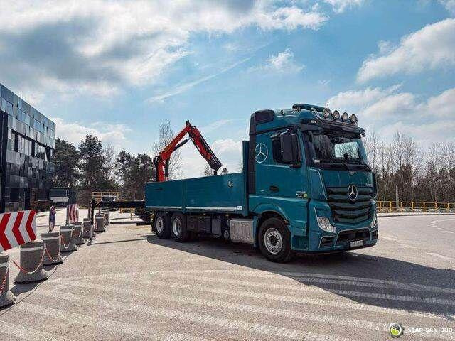 Mercedes-Benz ACTROS 2545 6x2 Palfinger PK 16001 HDS Crane - Kamion sa tovarnim sandukom, Kamion sa dizalicom: slika 3 Mercedes-Benz ACTROS 2545 6x2 Palfinger PK 16001 HDS Crane - Kamion sa tovarnim sandukom, Kamion sa dizalicom: slika 3