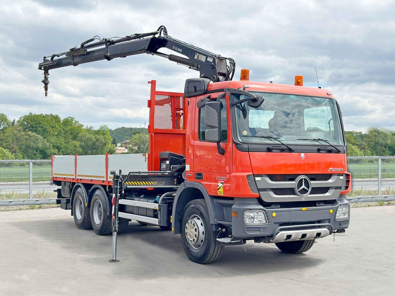 Mercedes-Benz ACTROS 2636 *HIAB 122 BS-2 HIDUO + FUNK/6x4 * TOP - Kamion sa tovarnim sandukom, Kamion sa dizalicom: slika 2 Mercedes-Benz ACTROS 2636 *HIAB 122 BS-2 HIDUO + FUNK/6x4 * TOP - Kamion sa tovarnim sandukom, Kamion sa dizalicom: slika 2