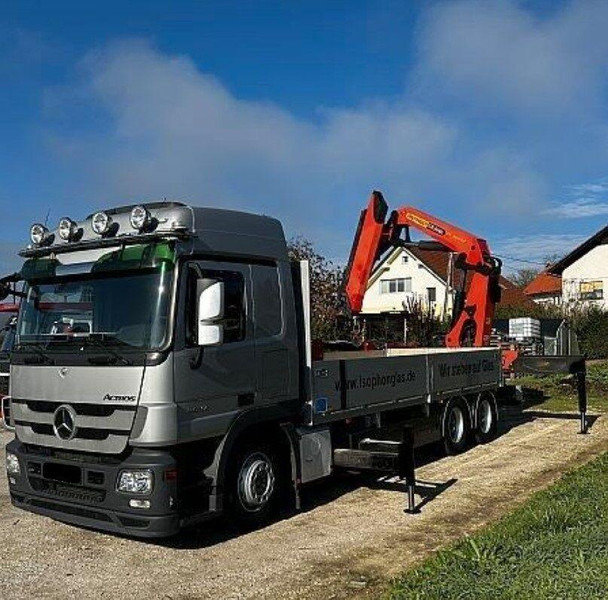 Mercedes-Benz ACTROS 2641 6x2 Crane PALFINGER PK 36002 - Kamion sa tovarnim sandukom, Kamion sa dizalicom: slika 1 Mercedes-Benz ACTROS 2641 6x2 Crane PALFINGER PK 36002 - Kamion sa tovarnim sandukom, Kamion sa dizalicom: slika 1