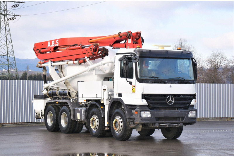 Mercedes-Benz ACTROS 3241* Betonpumpe 21m *8x4 * Top Zustand - Auto pumpa za beton: slika 1 Mercedes-Benz ACTROS 3241* Betonpumpe 21m *8x4 * Top Zustand - Auto pumpa za beton: slika 1