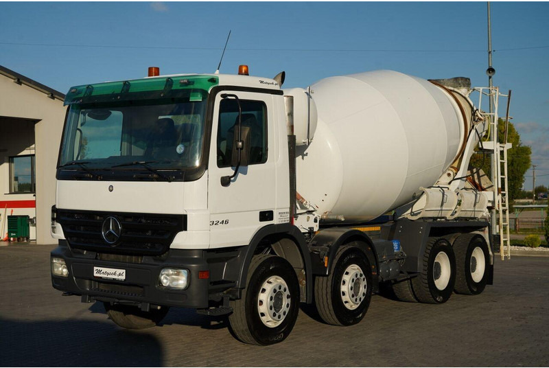 Mercedes-Benz ACTROS 3246 / BETONOMIESZARKA SCHWING STETTER / 8X4 / EPS + SPRZ - Mikser za beton: slika 3 Mercedes-Benz ACTROS 3246 / BETONOMIESZARKA SCHWING STETTER / 8X4 / EPS + SPRZ - Mikser za beton: slika 3