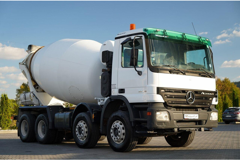 Mercedes-Benz ACTROS 3246 / BETONOMIESZARKA SCHWING STETTER / 8X4 / EPS + SPRZ - Mikser za beton: slika 1 Mercedes-Benz ACTROS 3246 / BETONOMIESZARKA SCHWING STETTER / 8X4 / EPS + SPRZ - Mikser za beton: slika 1