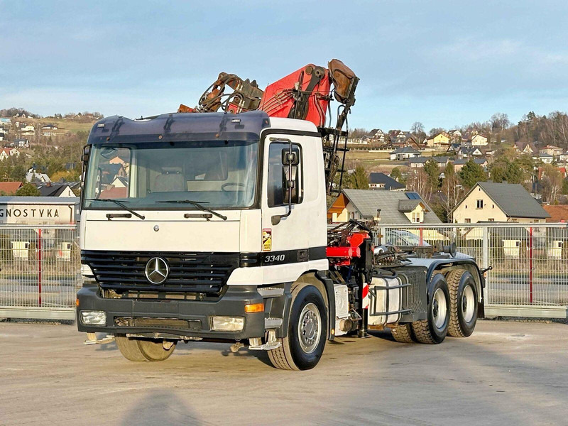 Mercedes-Benz ACTROS 3340 * ABROLLKIPPER * EPSILON E245ZA /6x4 - Kamion sa hidrauličnom kukom, Kamion sa dizalicom: slika 2 Mercedes-Benz ACTROS 3340 * ABROLLKIPPER * EPSILON E245ZA /6x4 - Kamion sa hidrauličnom kukom, Kamion sa dizalicom: slika 2