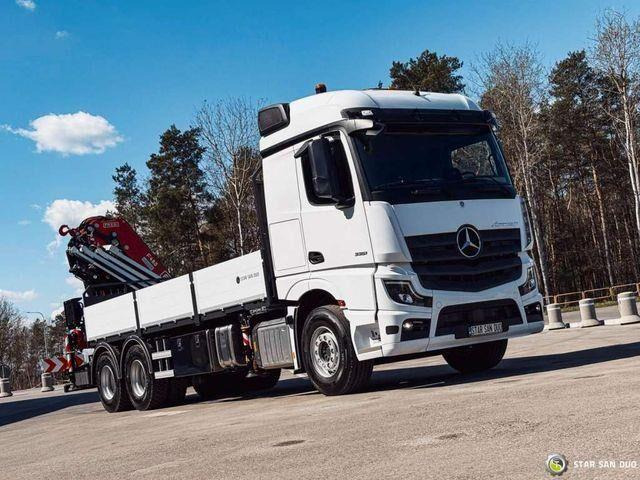 Mercedes-Benz ACTROS 3351 NEW 6x4 Fassi F485 Crane - Kamion sa tovarnim sandukom, Kamion sa dizalicom: slika 2 Mercedes-Benz ACTROS 3351 NEW 6x4 Fassi F485 Crane - Kamion sa tovarnim sandukom, Kamion sa dizalicom: slika 2