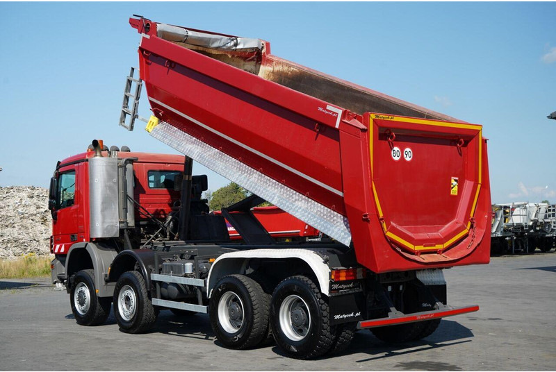 Mercedes-Benz ACTROS 4141 / 8X6 / WYWROTKA TYLNOZSYPOWA / MEILLER KIPPER 5.3M - Istovarivač: slika 4 Mercedes-Benz ACTROS 4141 / 8X6 / WYWROTKA TYLNOZSYPOWA / MEILLER KIPPER 5.3M - Istovarivač: slika 4