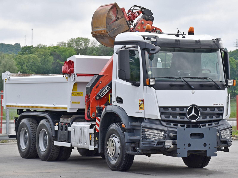 Mercedes-Benz AROCS 2635* FASSI F165AZ.0.22 + FUNK * 6x4 - Istovarivač, Kamion sa dizalicom: slika 4 Mercedes-Benz AROCS 2635* FASSI F165AZ.0.22 + FUNK * 6x4 - Istovarivač, Kamion sa dizalicom: slika 4