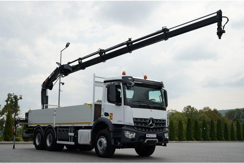 Mercedes-Benz / AROCS 2640 / 6x4 / SKRZYNIOWY - 6,5 M / HDS HIAB XS 144 / wysó - Kamion sa tovarnim sandukom, Kamion sa dizalicom: slika 1 Mercedes-Benz / AROCS 2640 / 6x4 / SKRZYNIOWY - 6,5 M / HDS HIAB XS 144 / wysó - Kamion sa tovarnim sandukom, Kamion sa dizalicom: slika 1