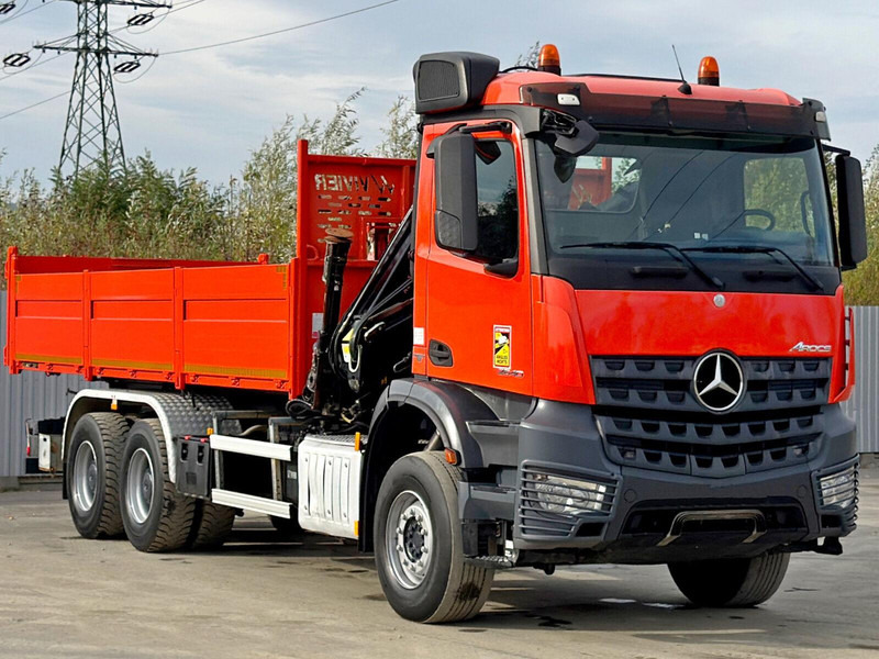 Mercedes-Benz AROCS 2640 *HIAB 144 BS - 3/FUNK + * 6x4 - Istovarivač, Kamion sa dizalicom: slika 3 Mercedes-Benz AROCS 2640 *HIAB 144 BS - 3/FUNK + * 6x4 - Istovarivač, Kamion sa dizalicom: slika 3