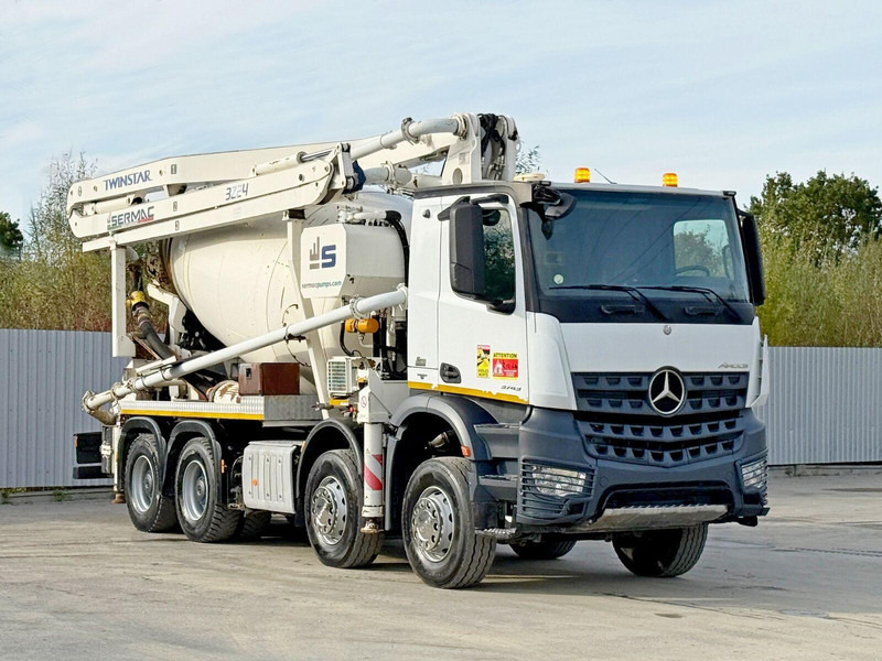 Mercedes-Benz AROCS 3743 * Betonpumpe + FUNK * 8x4 * TOP - Auto pumpa za beton: slika 1 Mercedes-Benz AROCS 3743 * Betonpumpe + FUNK * 8x4 * TOP - Auto pumpa za beton: slika 1