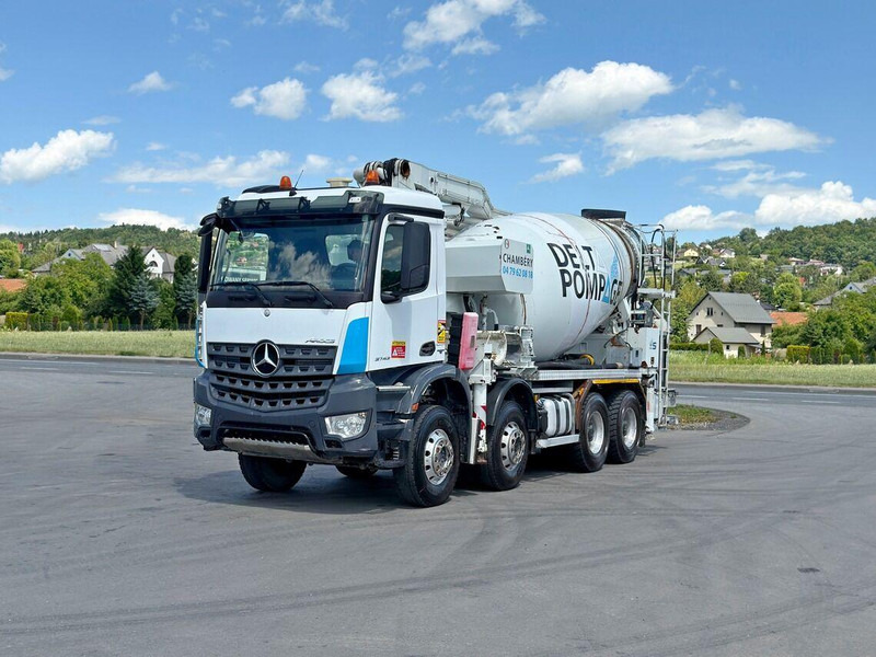 Mercedes-Benz AROCS 3743 * Betonpumpe + FUNK * 8x4 * TOP - Mikser za beton: slika 2 Mercedes-Benz AROCS 3743 * Betonpumpe + FUNK * 8x4 * TOP - Mikser za beton: slika 2
