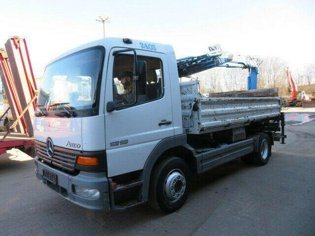 Mercedes-Benz ATEGO 1218 - Istovarivač, Kamion sa dizalicom: slika 3 Mercedes-Benz ATEGO 1218 - Istovarivač, Kamion sa dizalicom: slika 3
