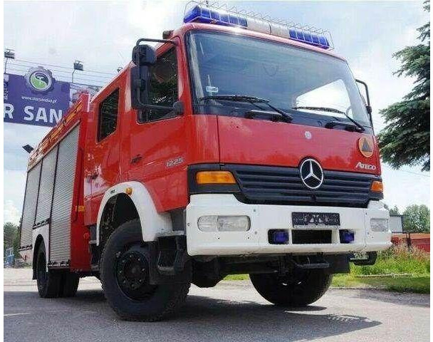 Mercedes-Benz ATEGO 1225 Firebrigade Feuerwehr - Vatrogasni kamion: slika 1 Mercedes-Benz ATEGO 1225 Firebrigade Feuerwehr - Vatrogasni kamion: slika 1